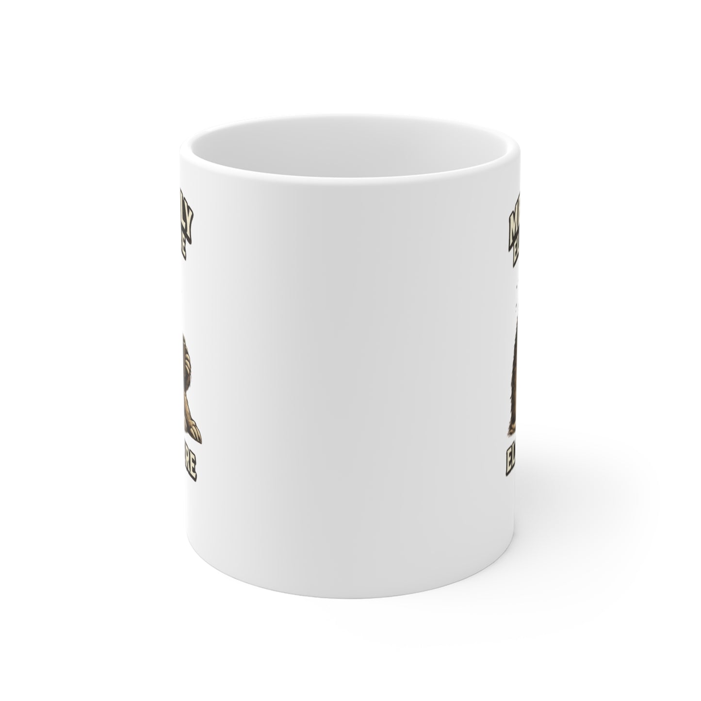 Mentally Elsewhere Sloth Coffee Mug — 11oz Funny Lazy Morning Gift
